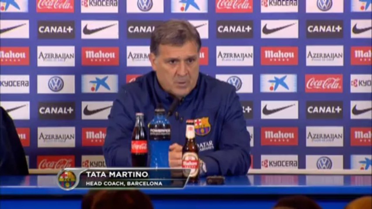 Martino cieszy się z punktu