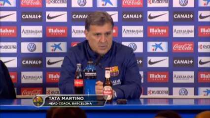 Martino cieszy się z punktu