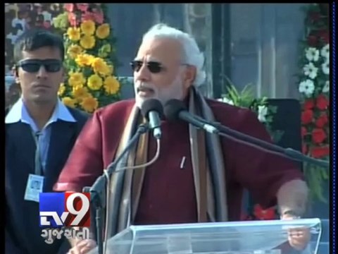Narendra Modi's speech at international kite festival 2014, Ahmedabad - Tv9 Gujarati