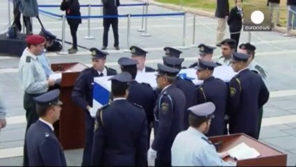 Le cercueil d'Ariel Sharon exposé à la Knesset