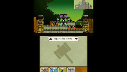 Professeur Layton et Le Masque des Miracles - Enigme 138 : Dilemme de totems 3