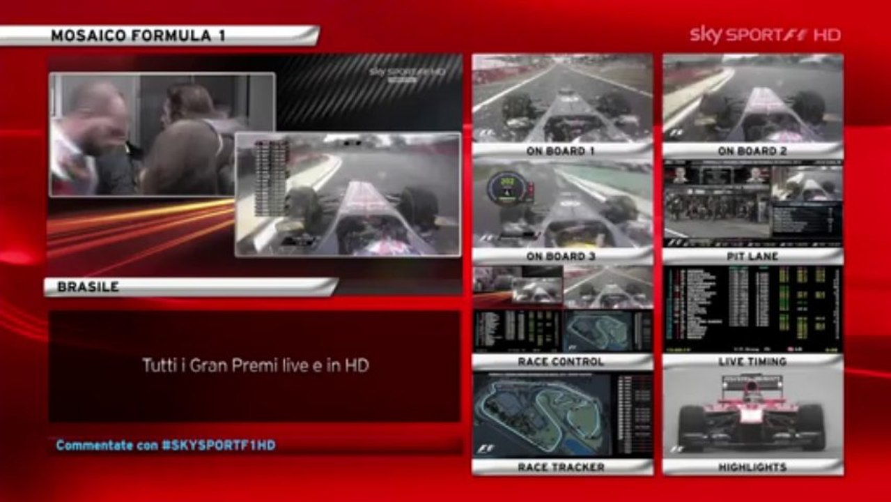 F1 2013 Brazilian gp FP3 last minutes mosaic & Turkish comment