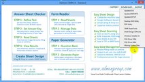 OMR sheet software - Graphical Performance Report