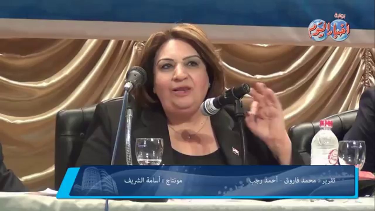 تهاني الجبالي تدعم الدستور