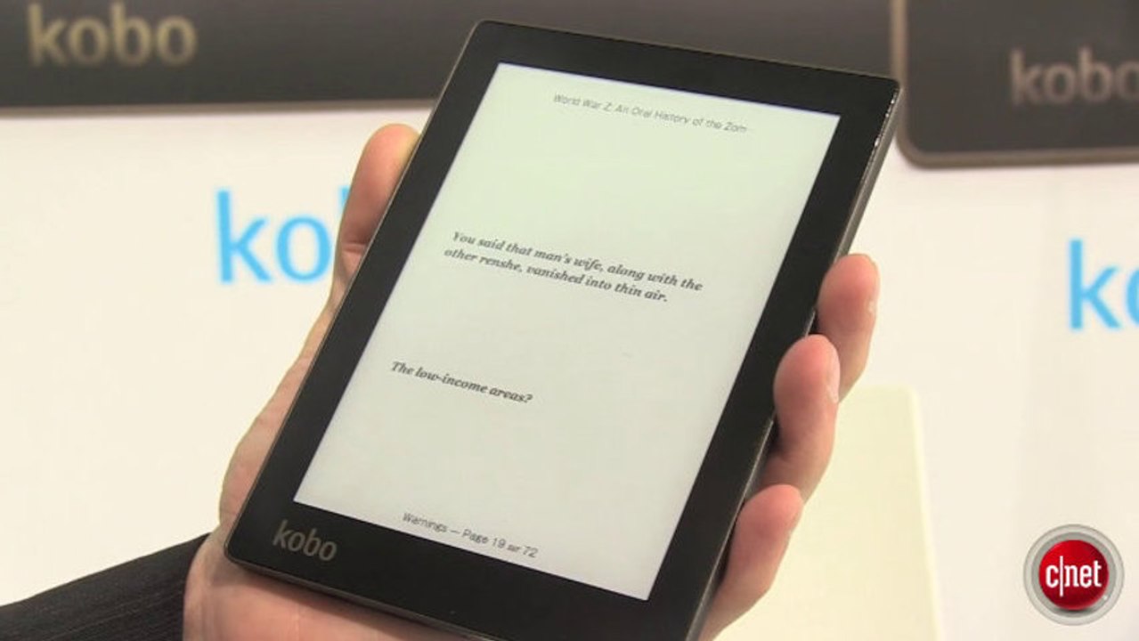 Kobo Aura & Arc 10 HD, liseuse et tablette : IFA 2013
