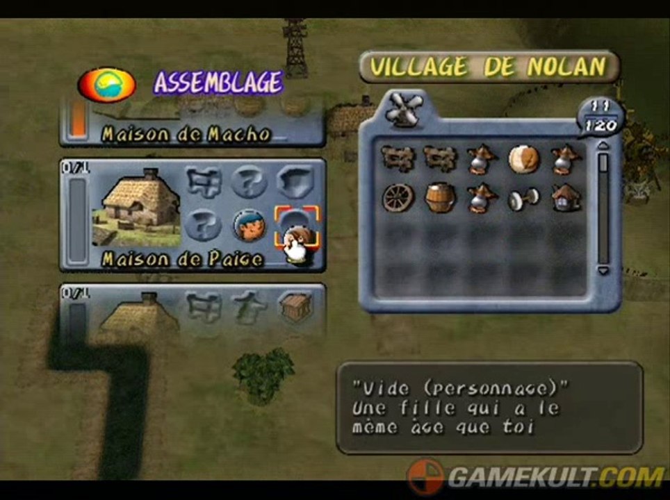 Dark Cloud - Création du village et visite à Claude