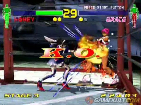 Fighting Vipers 2 - Coup de boule