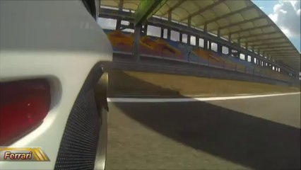 Ferrari Scuderia VS BMW M3 - racingvideo exhaust comparison