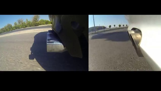 Eisenmann VS Meisterschaft - racingvideo exhaust comparison