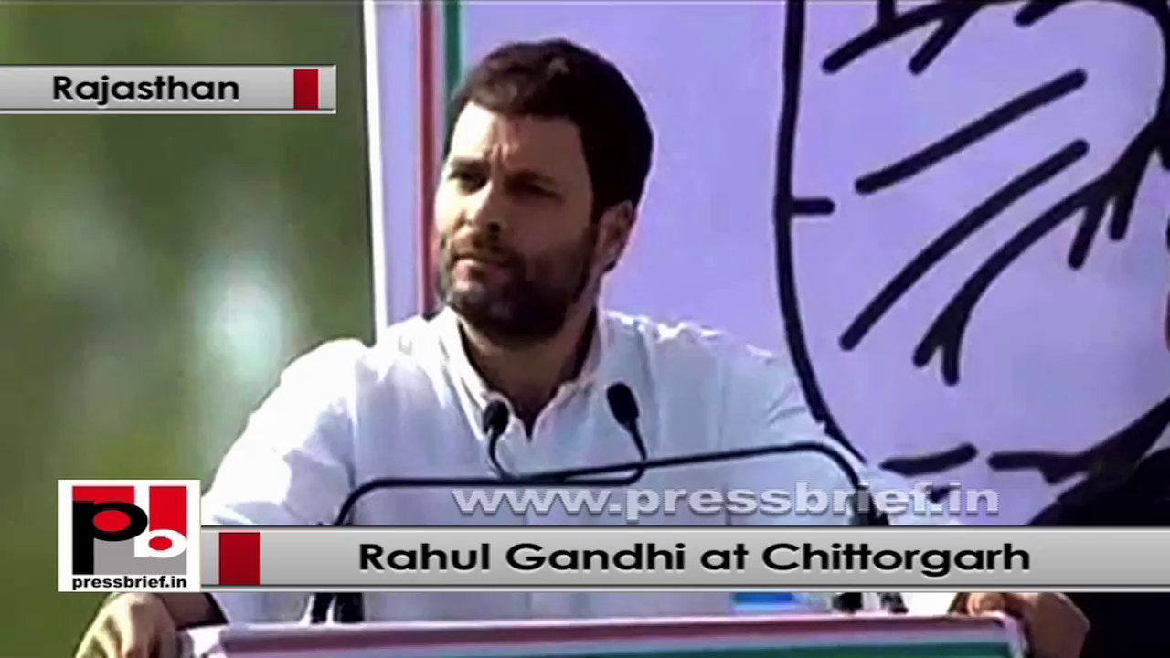 Rahul Gandhi: BJP can’t see the problems of poor