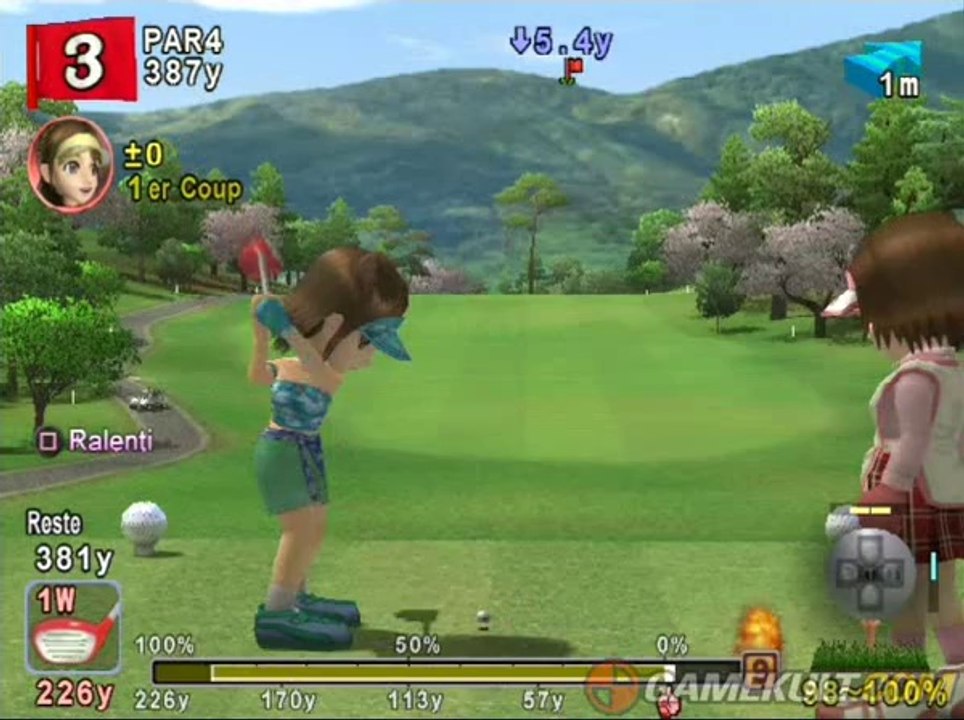 Everybody's Golf - En approche du trou