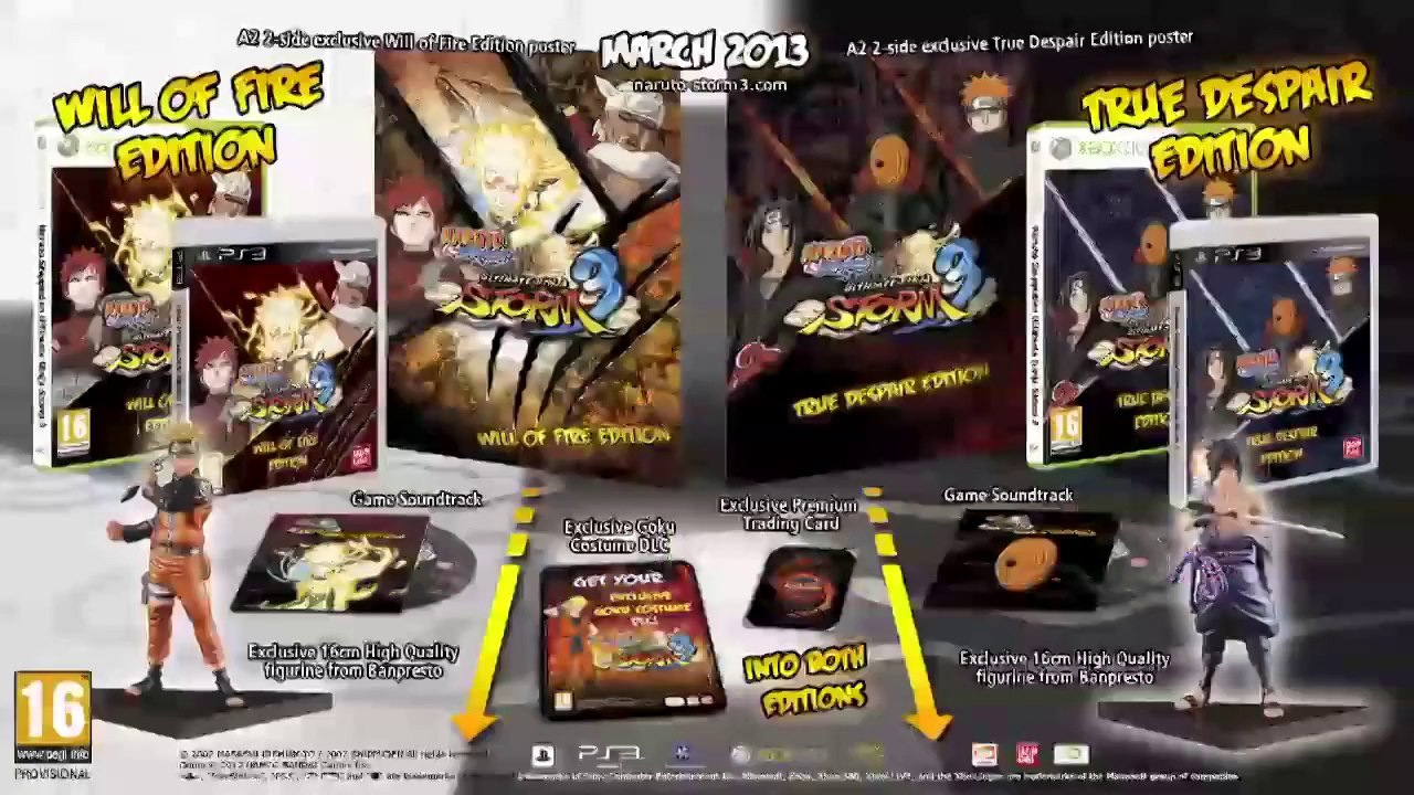 Naruto Shippuden Ultimate Ninja Storm 3 - Choji VS Asuma
