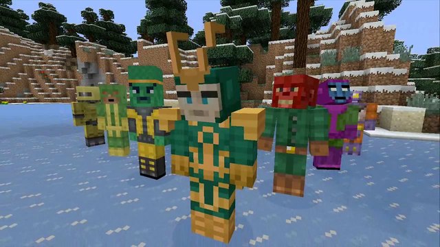 Minecraft : Xbox 360 Edition - Tralier pack de skins Marvel