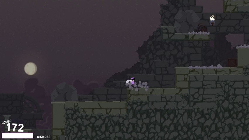 Ref:x19faua Dustforce - La petite fée du logis