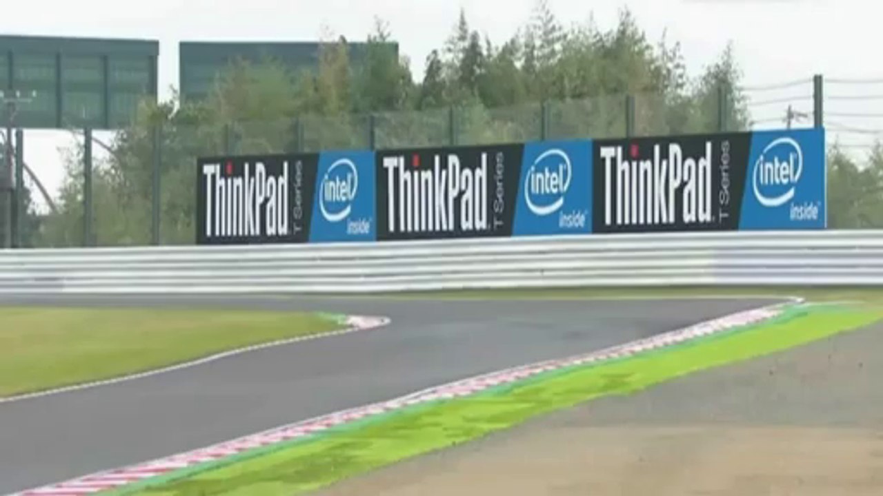 L'incidente di Lewis Hamilton nelle prove libere a Suzuka