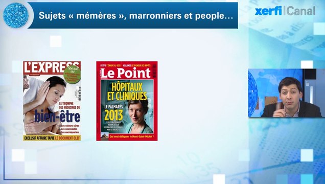 Thibault Lieurade, Xerfi Canal Hebdos d'actualités : chute des ventes et retard numérique