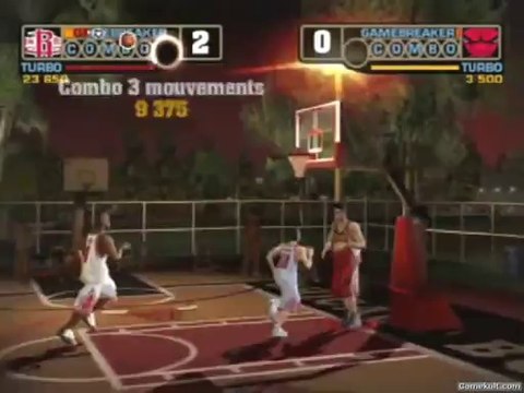 NBA Street V3 - Pluie de tricks by night
