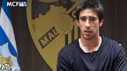 Pablo Pérez, presentado en Málaga