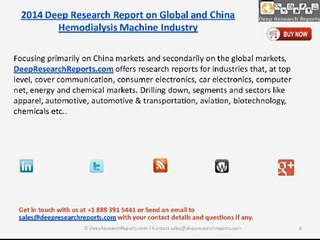 Hemodialysis Machine Market in China & Global 2014