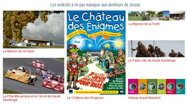 Location des appartements pour cure thermale ou vacance à Jonzac