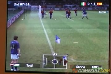 Pro Evolution Soccer 6 - Gameplay à la GC 2006