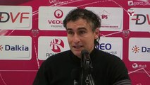 Conférence de presse d'Olivier Dall'Oglio avant DFCO-FC Istres