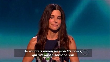 Le sacre de Sandra Bullock aux People's Choice Awards 2014