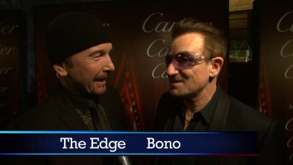 Bono, The Edge, Amy Adams, Bradley Cooper, Sandra Bullock In Palm Springs