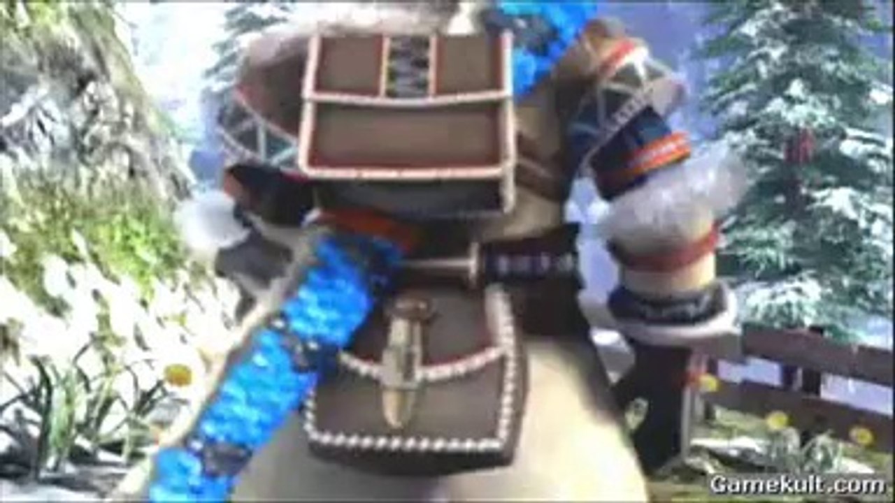 Monster Hunter Freedom 2 - Une intro jolie mais un peu "grande gueule"