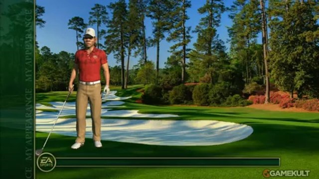 Tiger Woods PGA Tour 12 : The Masters - Personnalisation de l'avatar
