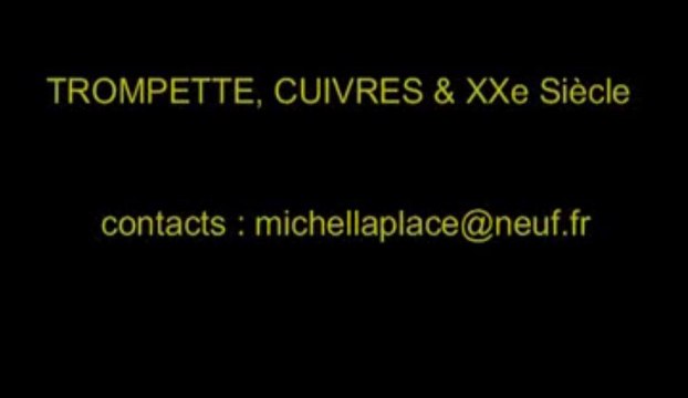 Trompette, Cuivres & XXe Siècle introducing Arthur Briggs