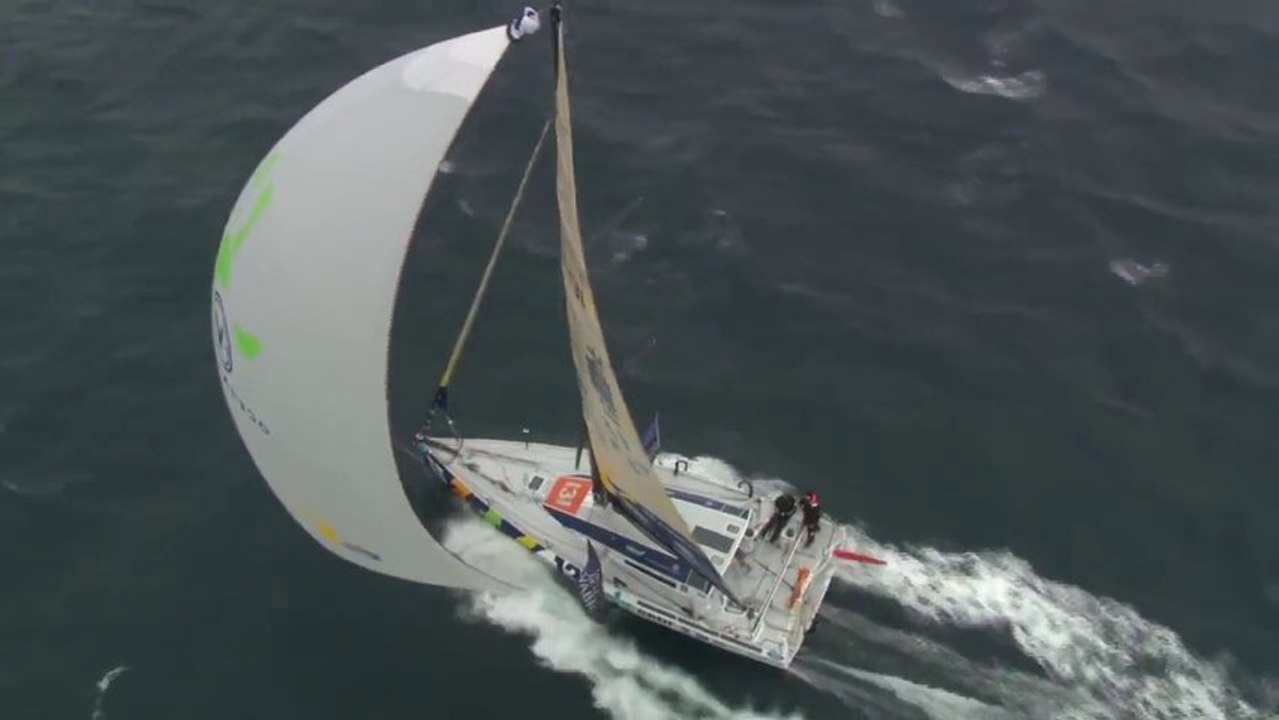 Transat Jacques Vabre 2013:  Damien SEGUIN et Yoann RICHOMME
