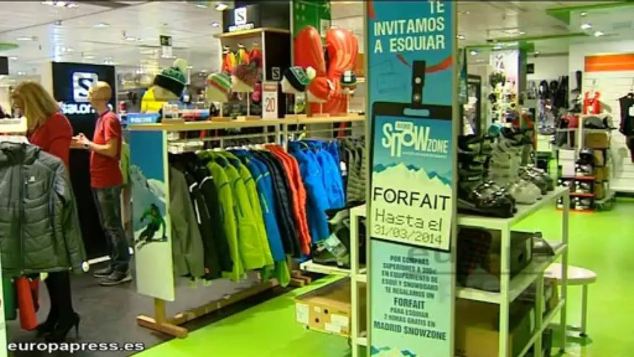 Promoción en El Corte Inglés de Sierra Nevada