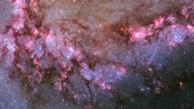 Zooming and panning on barred spiral galaxy Messier 83