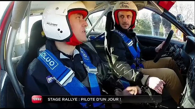 Reportage : au coeur d'un stage de pilotage rallye (Emission Turbo du 08/12/2013)