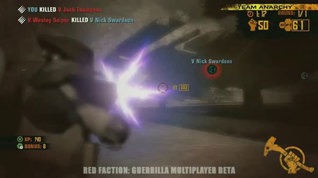 Red Faction : Guerrilla - Bêta multijoueur  #1