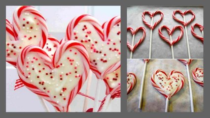 Holiday Craft: Candy Cane Lollipops (12.19.13)