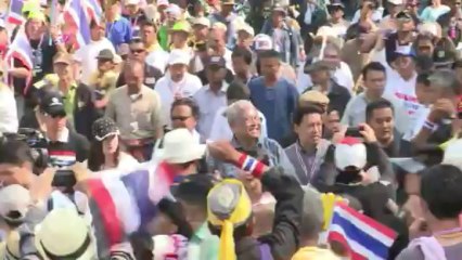 Final Bangkok march ahead of Monday's planned shutdown