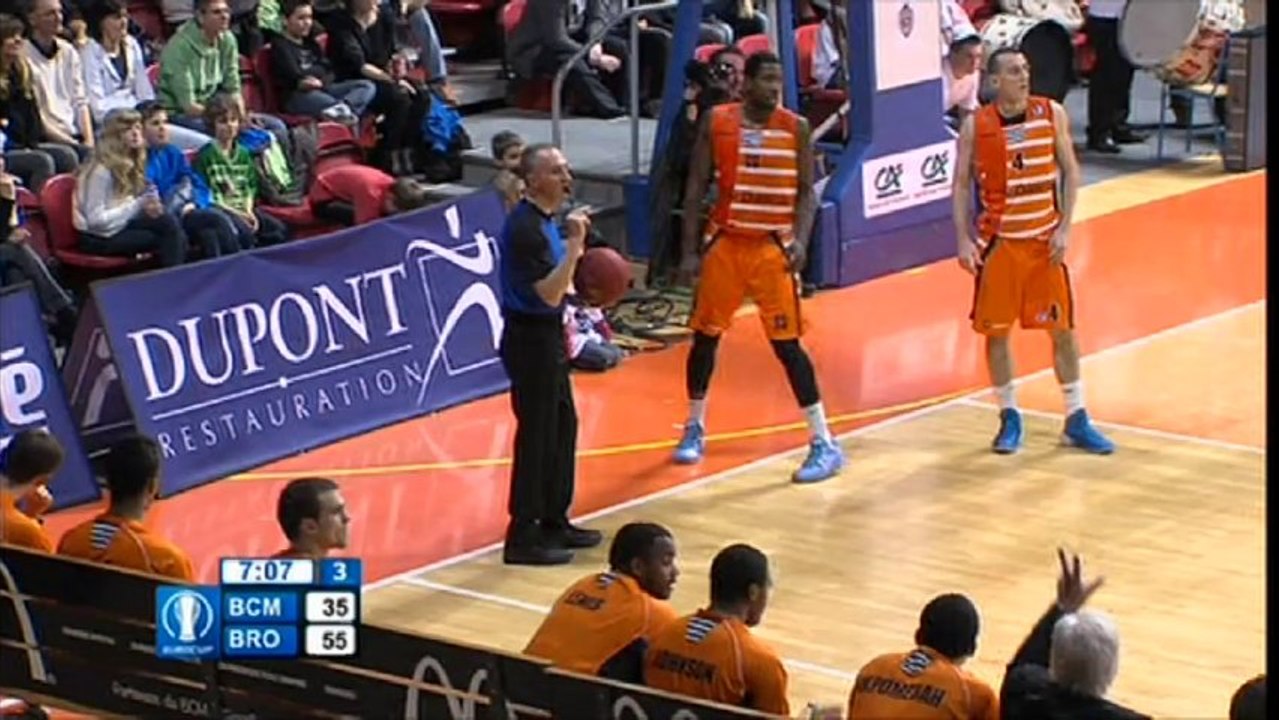Eurocup : BCM-BROSE 08/01/14
