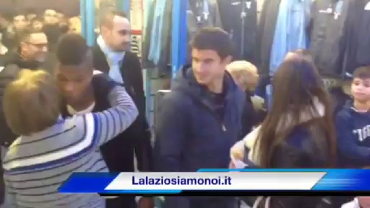 KEITA, PEREIRINHA E PEREA AL LAZIO STYLE DI VIA PRENESTINA
