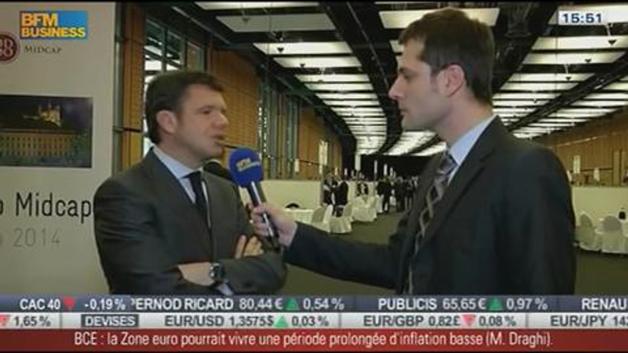 Zoom sur les activités de Norbert Dentressangle en ce début d'année 2014: Hervé Montjotin, dans Intégrale Bourse - 09/01