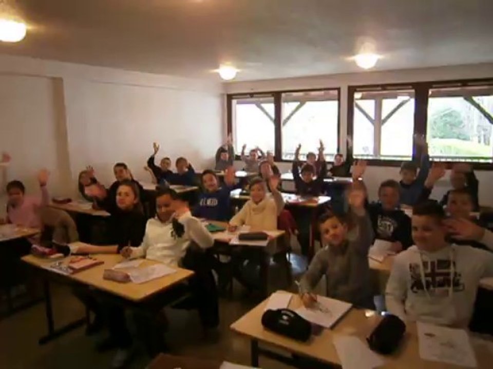 en classe