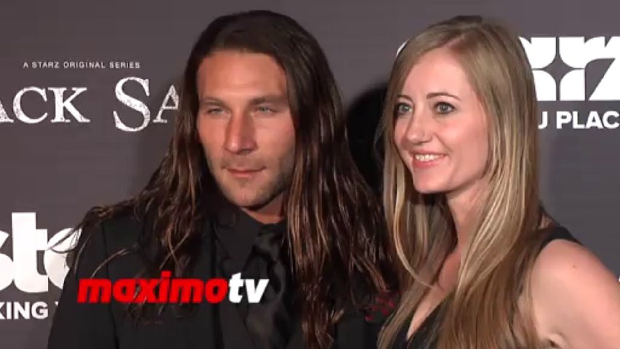 Zach McGowan BLACK SAILS Premiere Screening