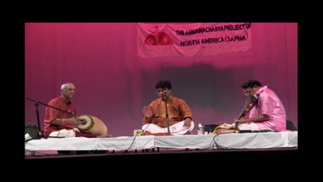 SAPNA 25TH ANNIVERSARY: SANGITA RAVALI: FEATURED CONCERT: PAPANASAM ASHOK RAMANI: BROCHEVAREVARE