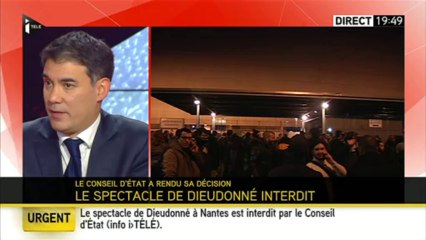 09/01/14 Olivier Faure réagit à l'affaire Dieudonné sur Itélé