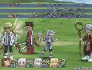Tales of Symphonia - Exemple de combat