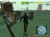 Metal Gear Solid 2 Substance - Snake sur le skate