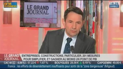 Thierry Mandon et Guillaume Poitrinal, dans Le Grand Journal – 09/01 2/4