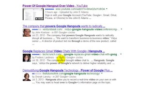 No 1 In Google In 3 Hours With Google Hangout