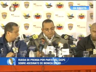 Director del Cicpc confirma móvil de robo en asesinato de Mónica Spear y su pareja